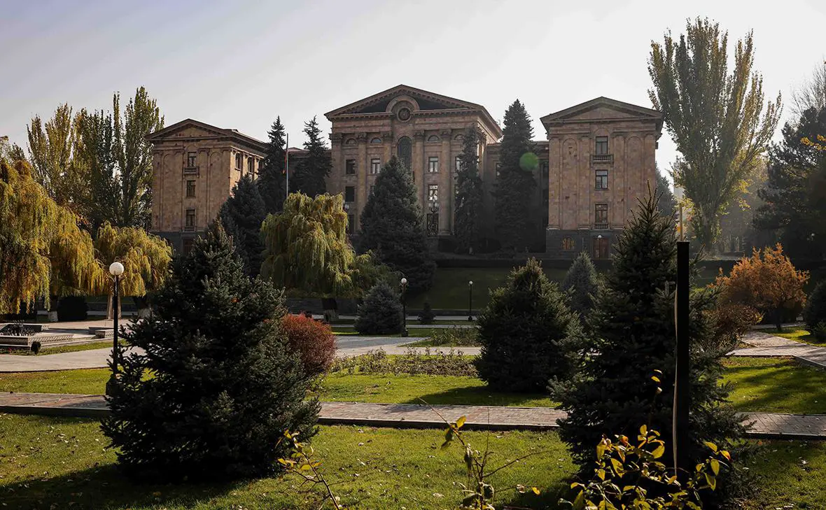 Национальное собрание Армении, место проведения 12-й пленарной сессии Парламентской Ассамблеи Евронест (Christian Charisius / dpa / Global Look Press)