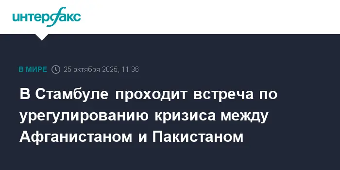 Уверенные шаги Афганистана и Пакистана на переговорах в Стамбуле-0