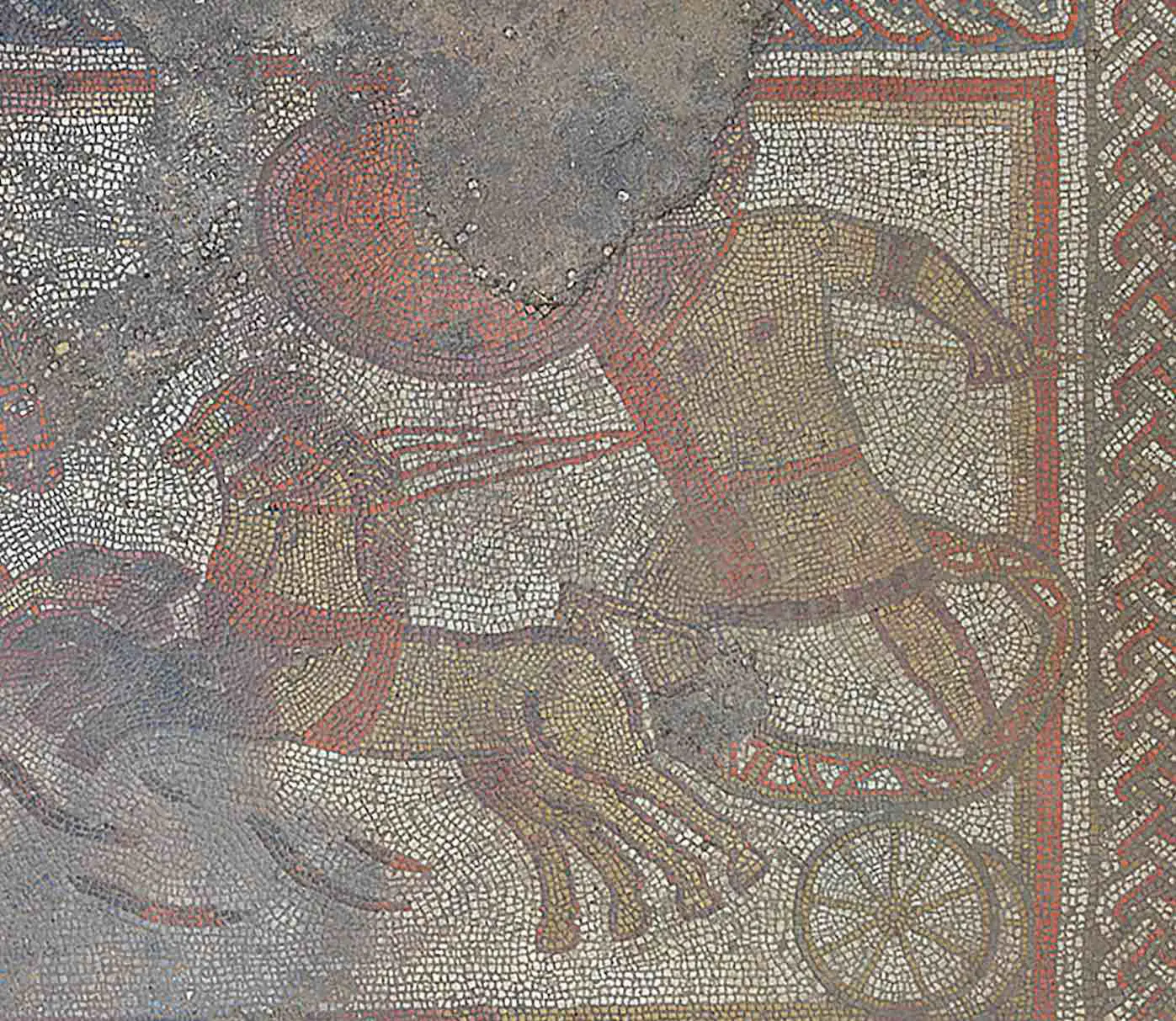 Британская мозаика раскрывает забытый эпизод Троянской войны из драмы Эсхила-0