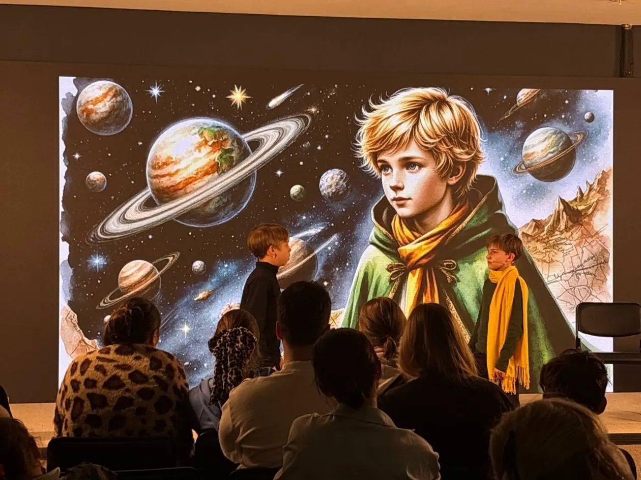 Постановка "Маленький принц" (12+) прошла в национальном центре "Россия" Вероника Дорошенко