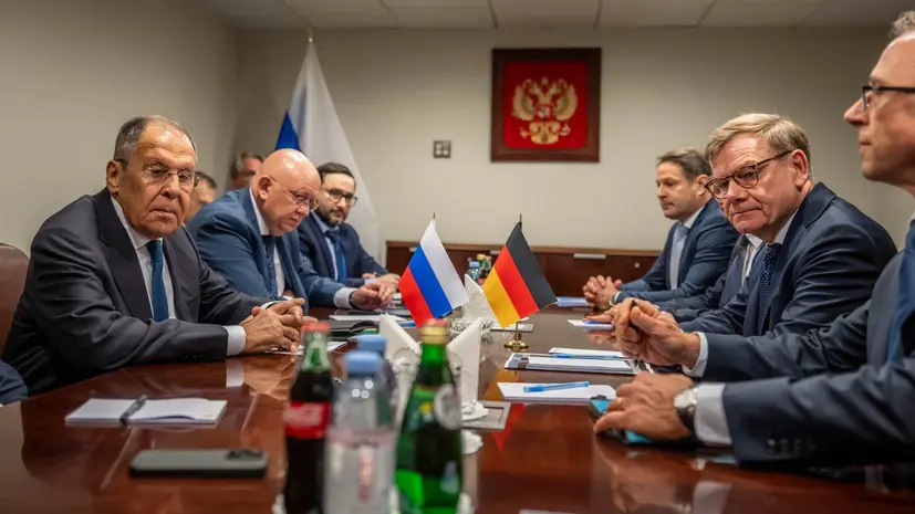Песков назвал позитивным факт встречи глав МИД ФРГ и России
