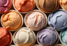 Педиатр И. Кузнецов делится советами о мороженом для детей из РДКБ VariousOfIceCreamFlavorInConesBlueberrystrawberrypistachio