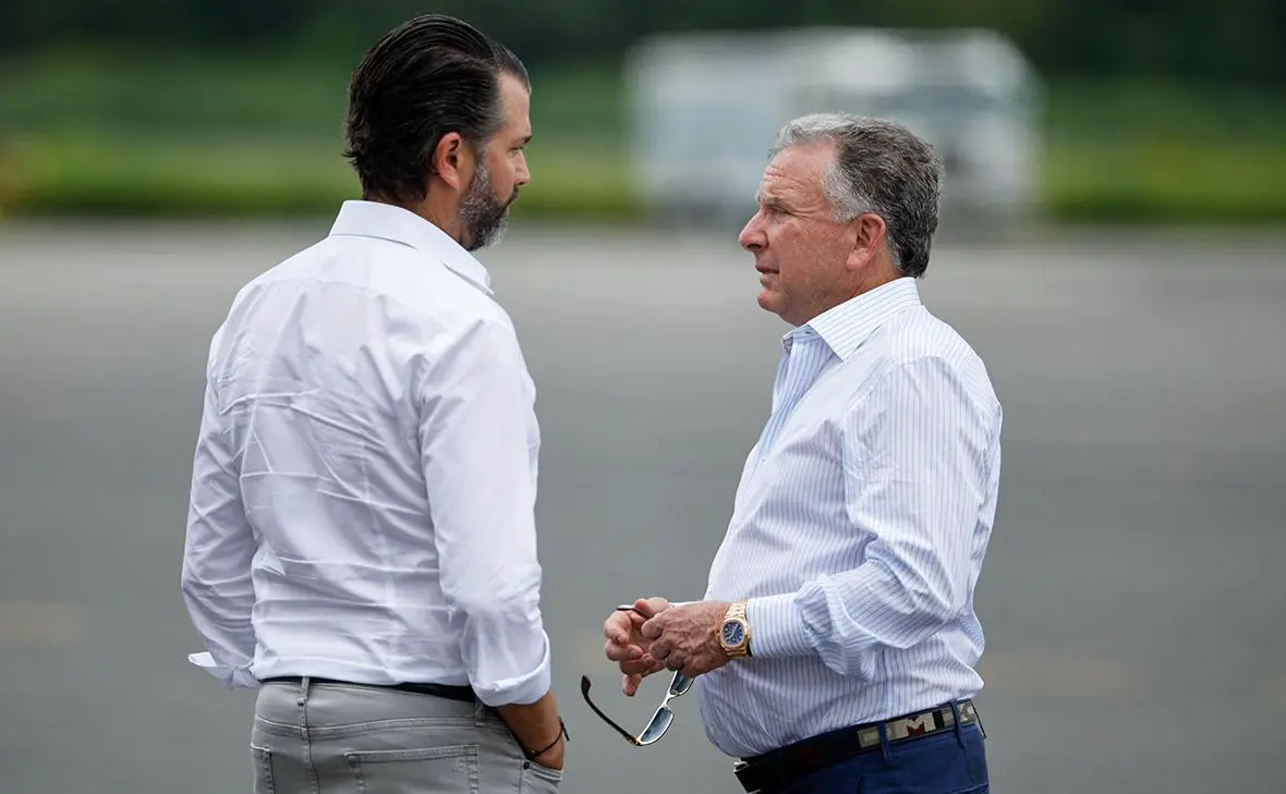 Дональд Трамп-младший и Стив Уиткофф (Chip Somodevilla / Getty Images)