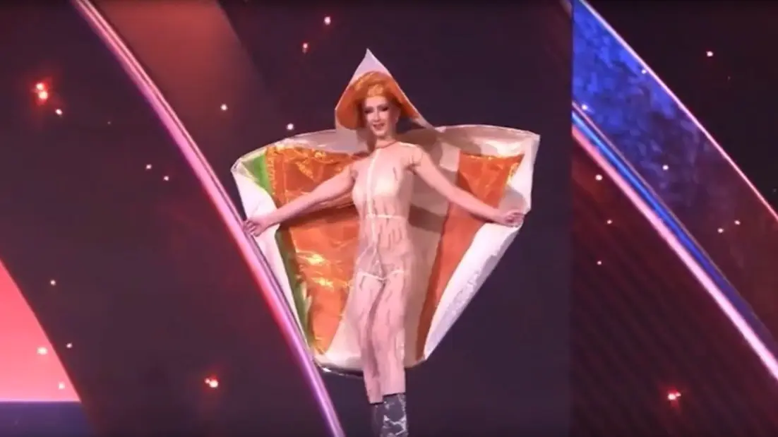 Участница «Мисс Вселенной» от Норвегии нарядилась лососем