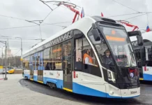 Сергей Собянин открыл трамвайный диаметр Львенок-Москва — инновация городской мобильности sergej sobyanin otkryl tramvajnyj diametr lvenokmoskva innovacziya gorodskoj mobilnosti-infovzor-ru-0