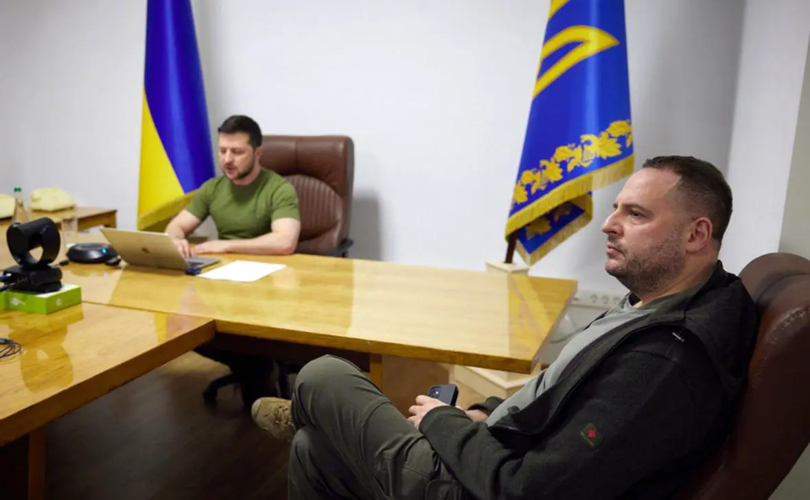 Владимир Зеленский и Андрей Ермак (Укринформ / Keystone Press Agency / Global Look Press)