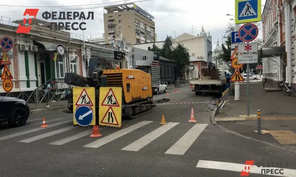 Александр Скрябин и Д.В. Водопьянов отмечают прогресс в ремонте дорог Ростова-0