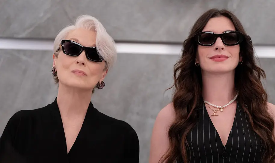 Кадр из фильма «Дьявол носит Prada», режиссер Дэвид Фрэнкел, 2026