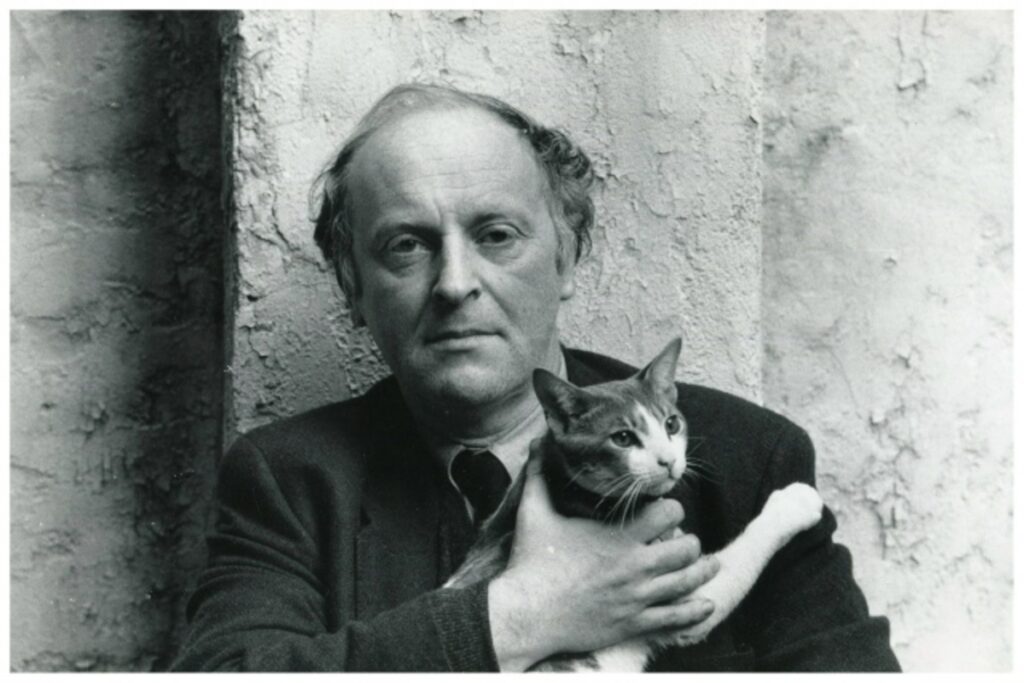 Иосиф Бродский с котом