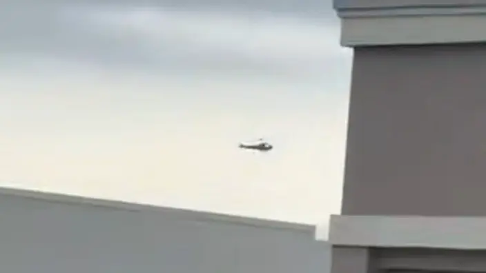 Два вертолета столкнулись в воздухе в США