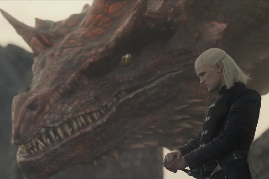 Кадр из сериала «Дом Дракона»