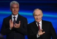 Путин и Собянин открыли тесты поезда «Москва-2024» на БКЛ putin i sobyanin otkryli testy poezda moskva2024 na bkl-infovzor-ru-0