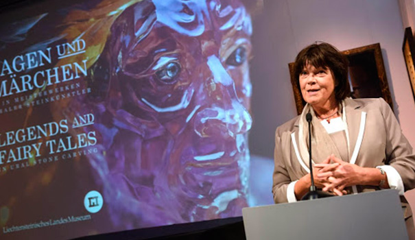 Выставка, посвященная камнерезному искусству, в Лихтенштейне.