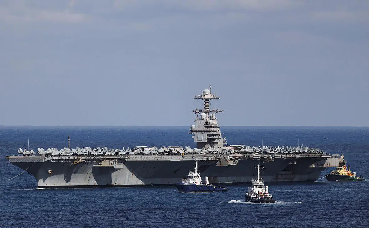 Авианосец USS Gerald R. Ford (Stelios Misinas / Reuters)