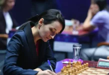 Екатерина Лагно проиграла, ее ждет партия с Бибисарой Асаубаевой ekaterina lagno proigrala ee zhdet partiya s bibisaroj asaubaevoj-infovzor-ru-0