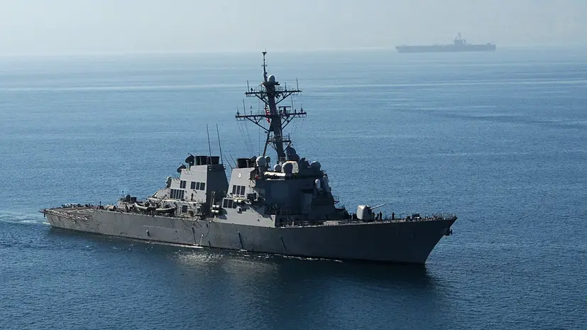 CBS: на борту американского эсминца Higgins произошёл пожар