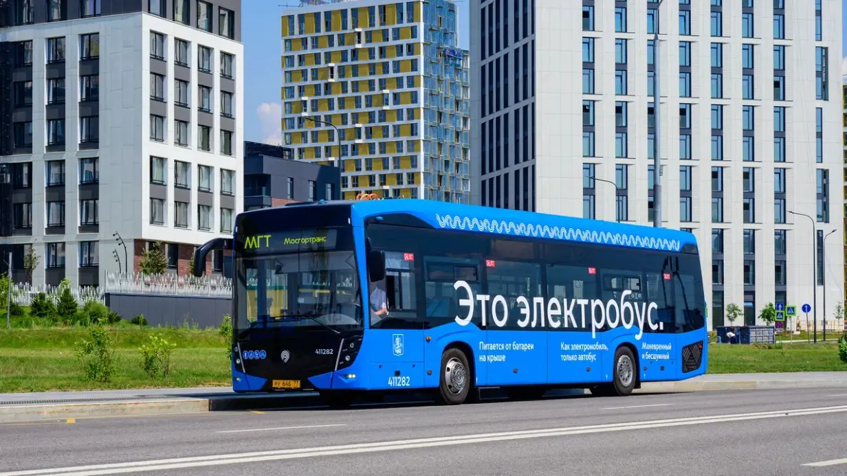 Электробусный маршрут 27 соединяет шесть районов Москвы