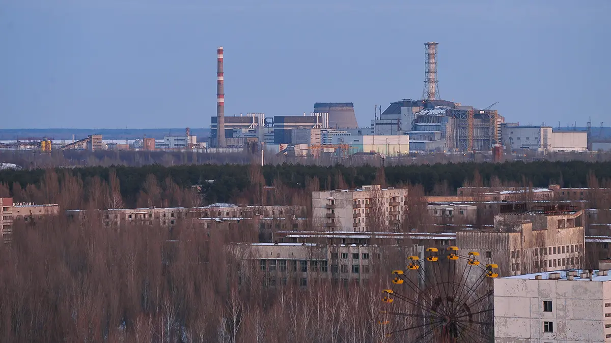 Крупный лесной пожар локализовали в Чернобыльской зоне отчуждения