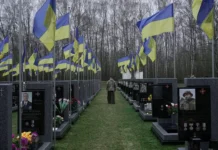 skandal v nikolaeveukrainskie flagi na kladbishhah unichtozheny-infovzor-ru-0