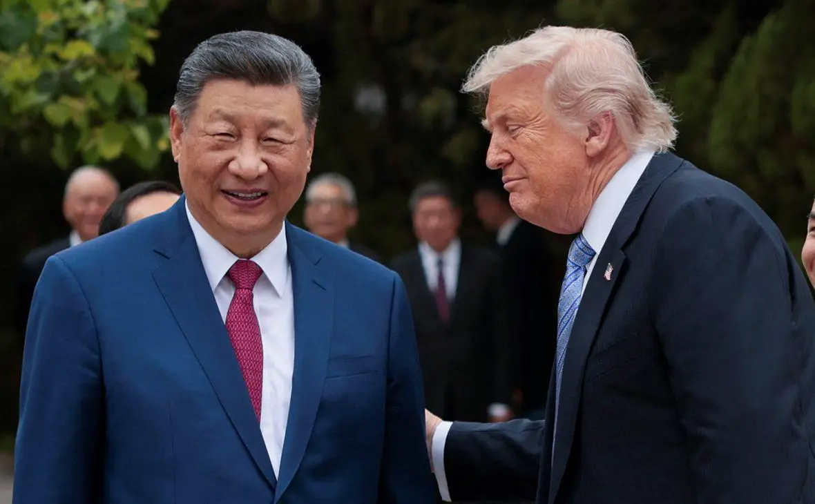 Си Цзиньпин и Дональд Трамп (Evan Vucci / Reuters)