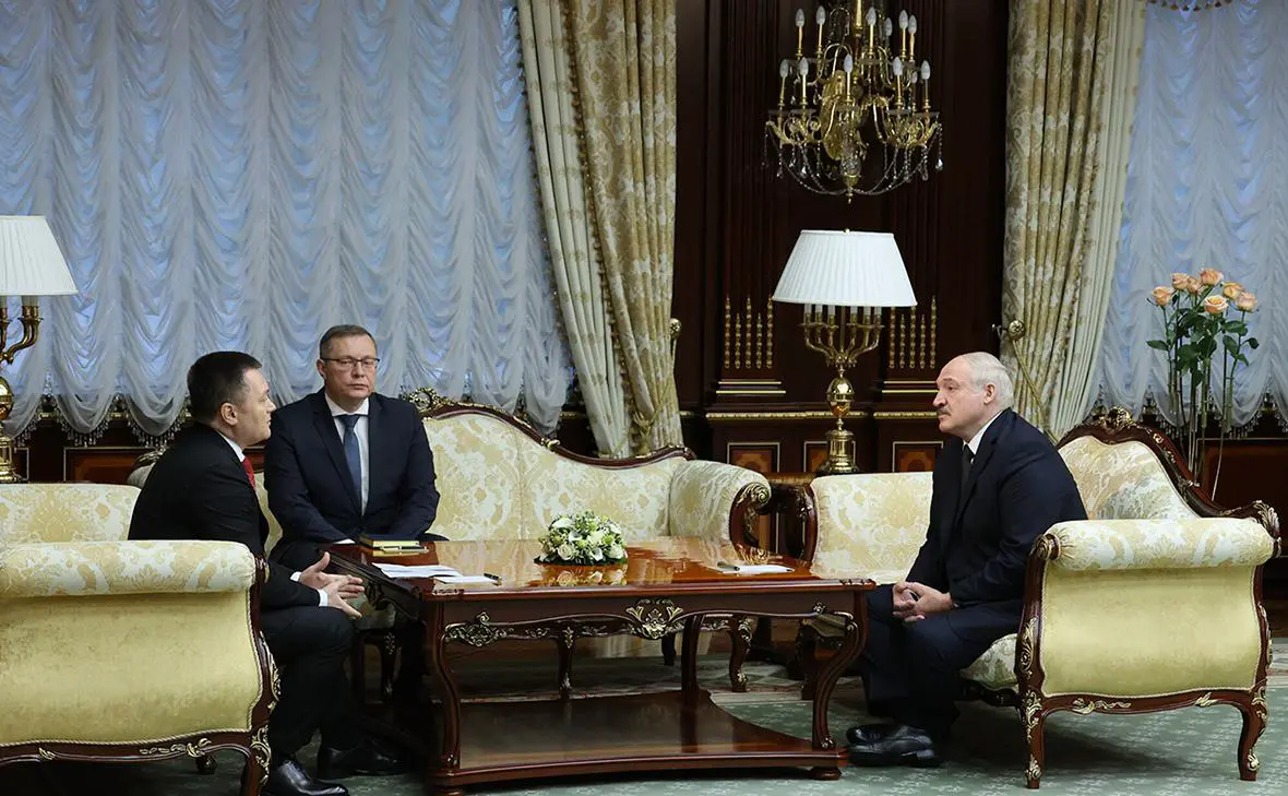 Игорь Краснов и Александр Лукашенко (пресс-служба Президента Республики Беларусь)