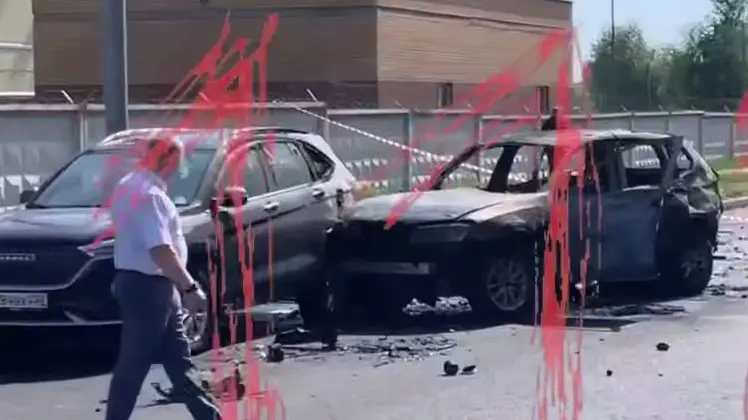 СК возбудил дело после взрыва автомобиля BMW в подмосковной Балашихе
