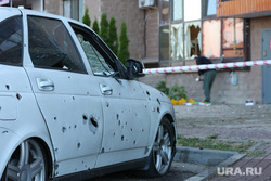 Последствия обстрела Белгорода 16.09.2024. Белгород, последствия, прилет, автомобиль, обстрел, белгород