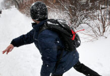 Мартовский снег во Владивостоке