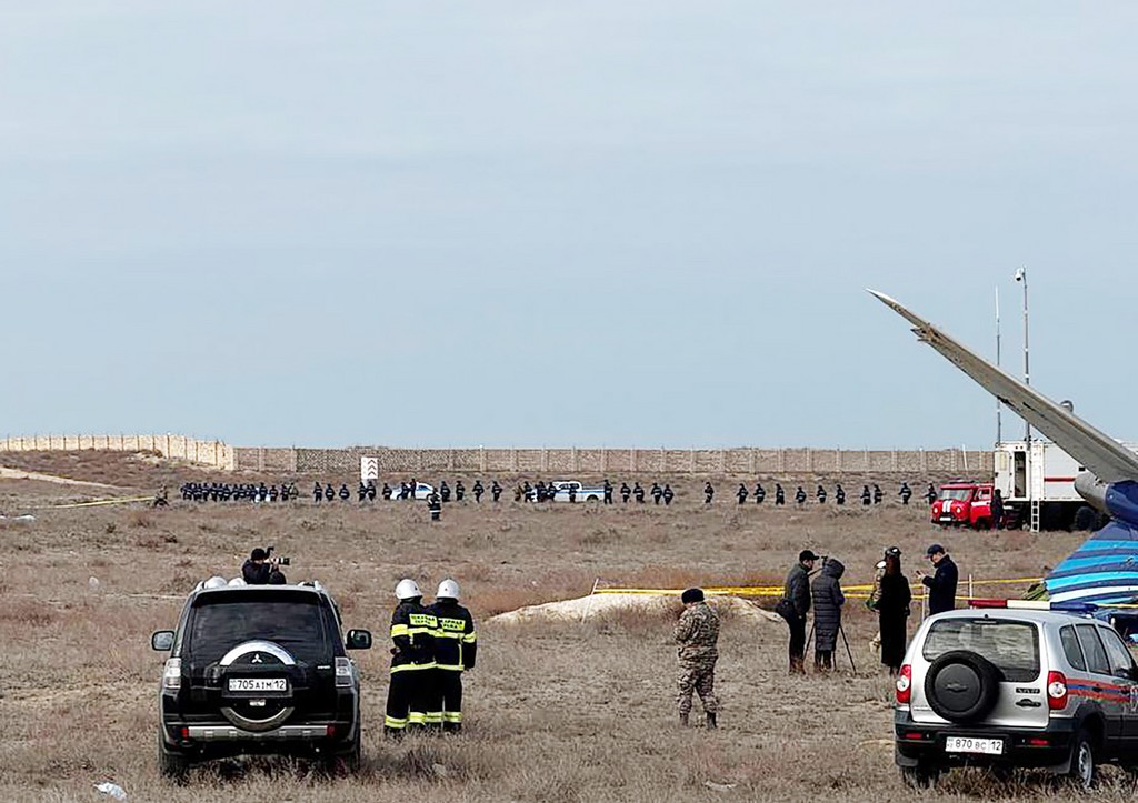 Крушение самолета под Актау