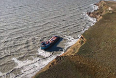 Затонувшие танкеры находились в Керченском проливе, нарушая сезонные ограничения