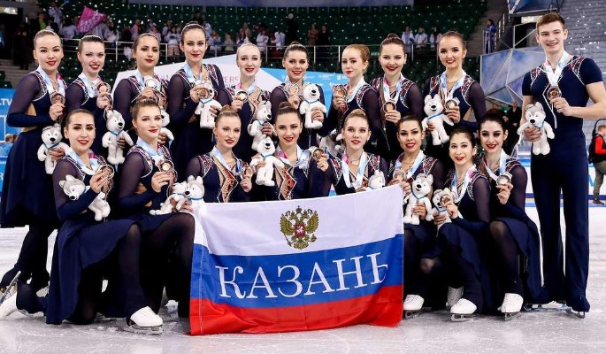 Синхронное катание – на Олимпиаду