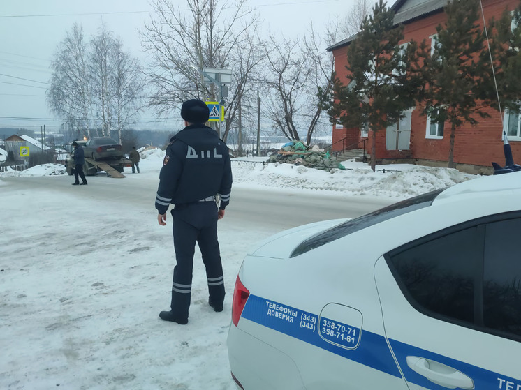 В Красноуфимске задержали нетрезвого водителя с непристёгнутым ребёнком