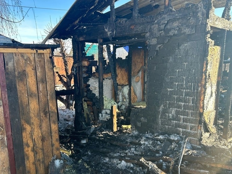 Тело мужчины нашли при пожаре в СНТ «Земляничная поляна» в Кургане