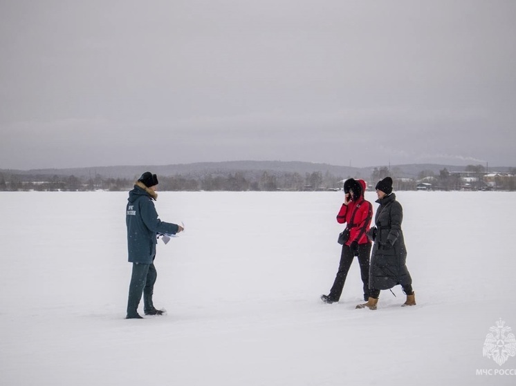 В Екатеринбурге прошёл рейд по безопасности на льду