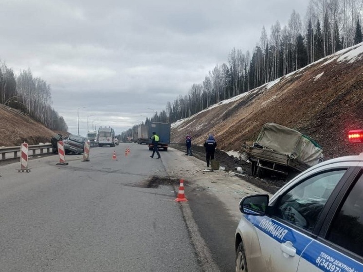 Женщина погибла в ДТП на трассе Пермь – Екатеринбург
