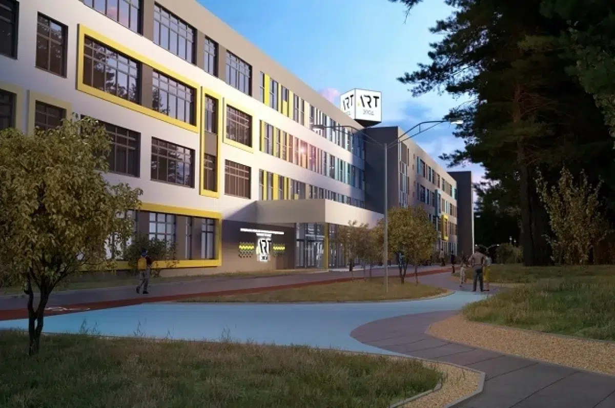 Начало строительства гимназии «Арт-Этюд» как современного центра для творчества и образования-0