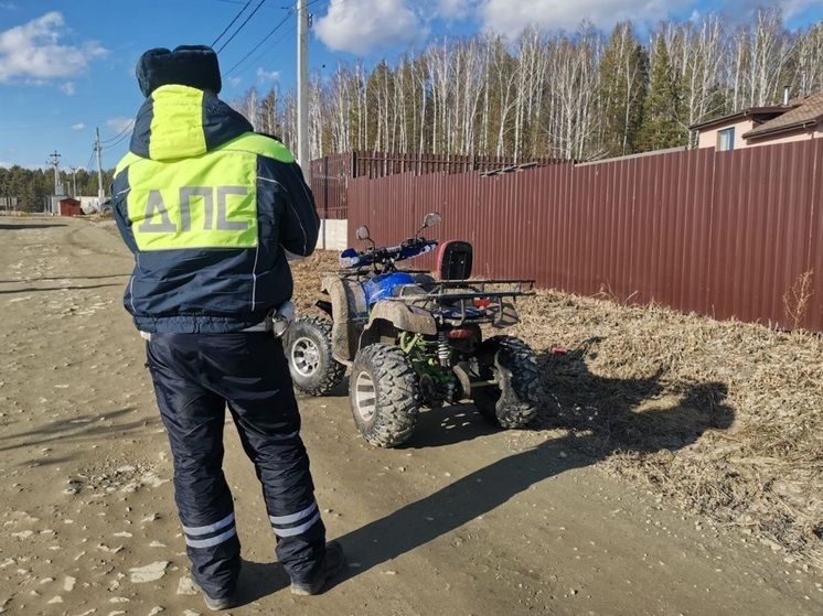 Под Екатеринбургом подросток на квадроцикле сбил женщину, выгуливавшую собаку