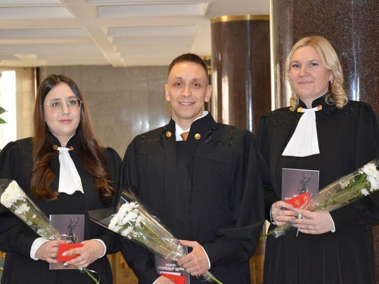 Во Дворце правосудия прошла присяга мировых судей