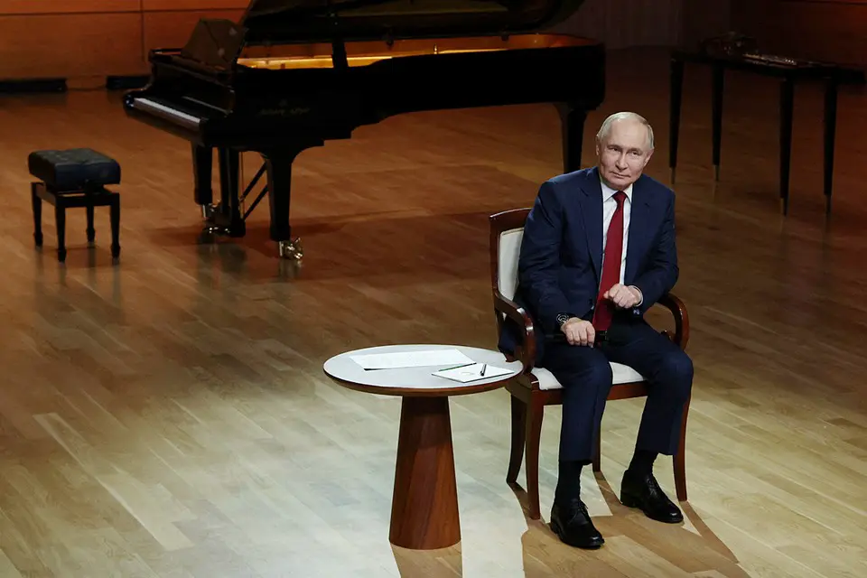 Путина много спрашивали о личном и о творчестве