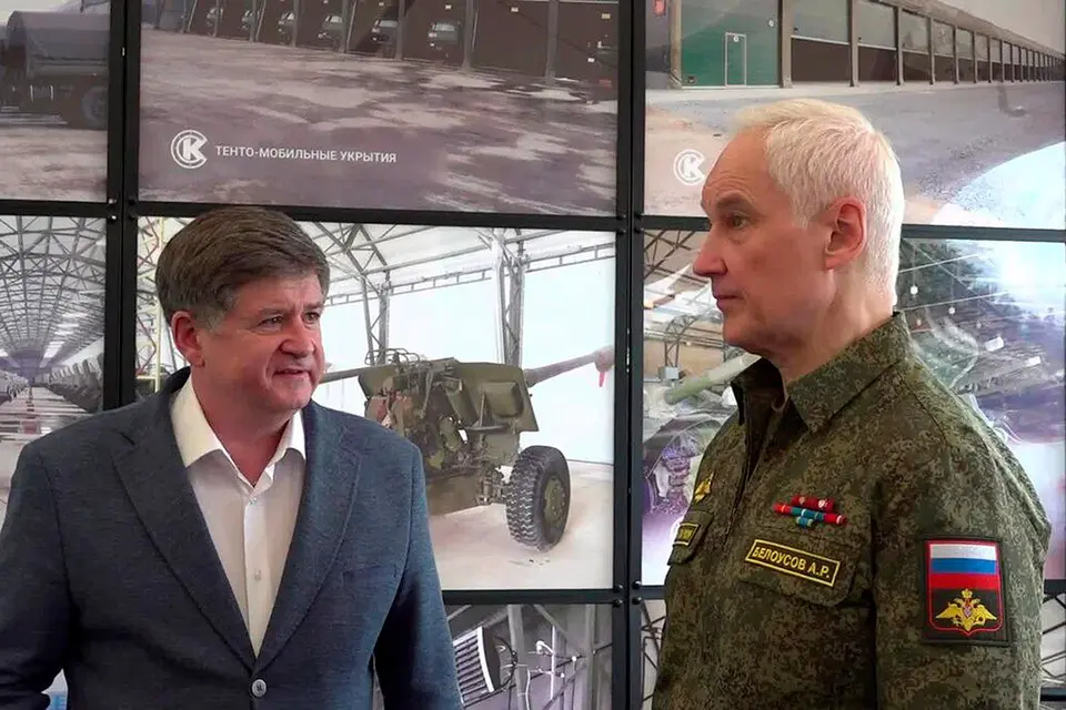 Министр обороны Российской Федерации Андрей Белоусов ознакомился с образцами современных быстровозводимых городков