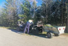 Авария Stels Гепард и CFMOTO CFORCE 800 в Старопышминске, Свердловская область avariya gepard i 800 v staropyshminske sverdlovskaya oblast-stanural-ru-174755415200-0