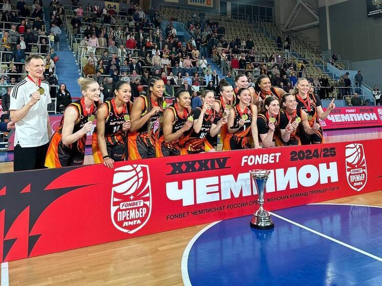 БК УГМК в 18 раз выиграл Чемпионат России