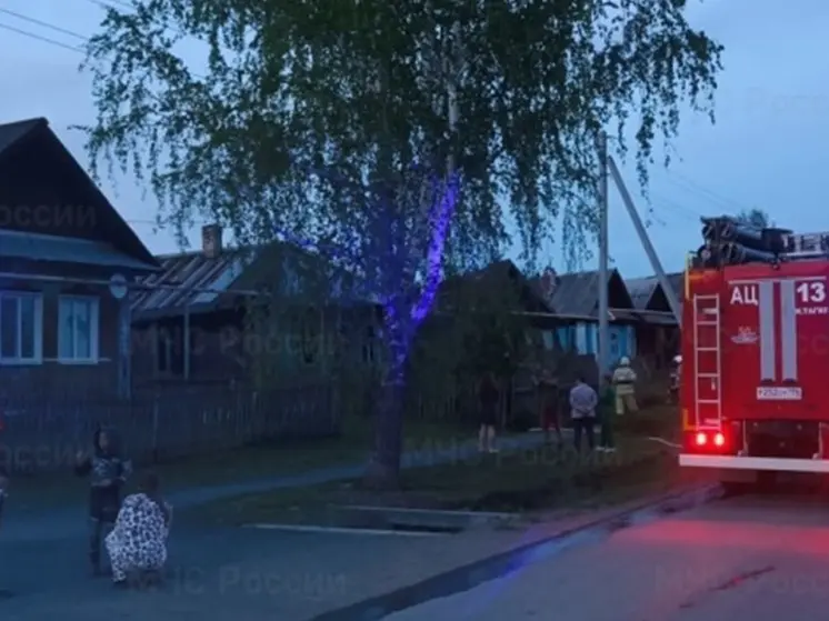 На Урале в сгоревшем заброшенном доме нашли труп