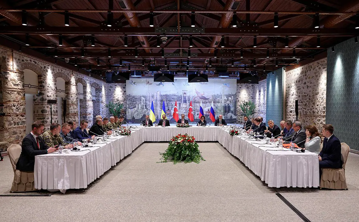 Российско-украинские переговоры в Стамбуле, Турция, 16 мая 2025 года (Arda Kucukkaya / МИД Турции / Reuters)