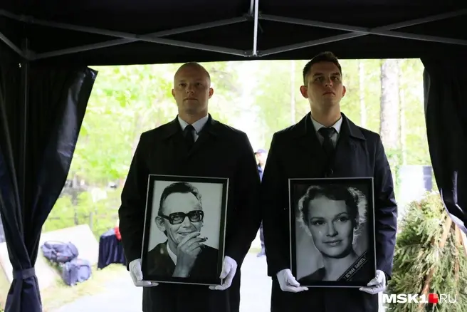 Нину Гребешкову похоронили рядом с мужем, она пережила его на 32 года | Источник: Артем Устюжанин / MSK1.RU