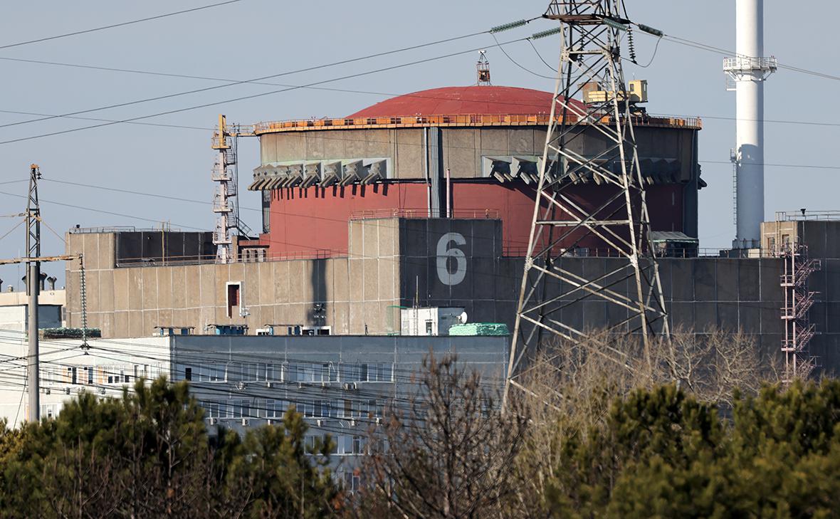 Вид на Запорожскую атомную электростанцию (Алексей Коновалов / ТАСС)