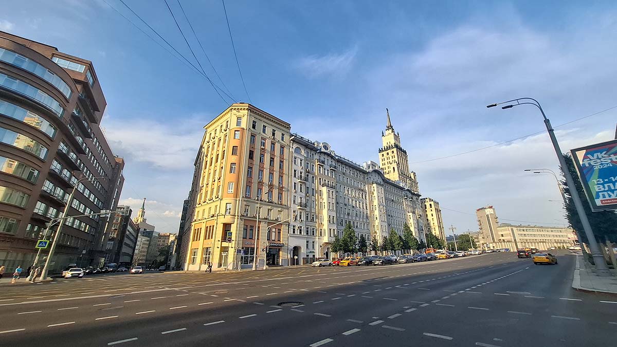 Движение на внешней стороне Садового кольца возобновили после перекрытий 9 мая