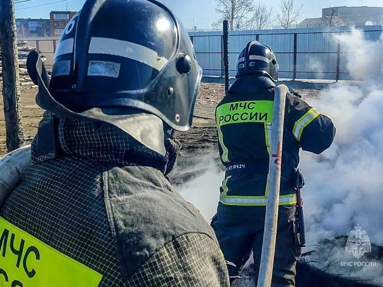 Шесть пожаров потушили за сутки в Курганской области