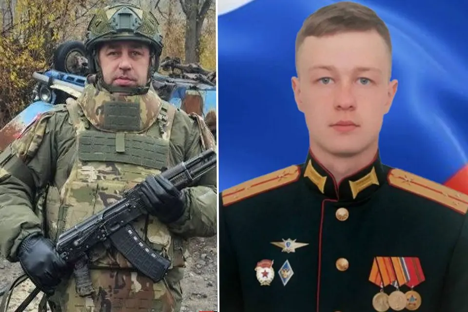 Гвардии старший сержант Георгий НИКИФОРОВ и Гвардии старший лейтенант Дмитрий СОКОЛОВ