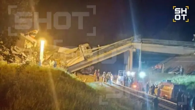 Пассажиров, которым не нужна помощь медиков, отправили в Москву специальным поездом | Источник: SHOT / Telegram.com